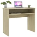 Miniatyrbilde 3 av 9: vidaXL Skrivebord sonoma eik 90x50x74 cm sponplate