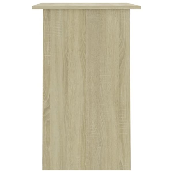 vidaXL Työpöytä Sonoma-tammi 90x50x74 cm lastulevy