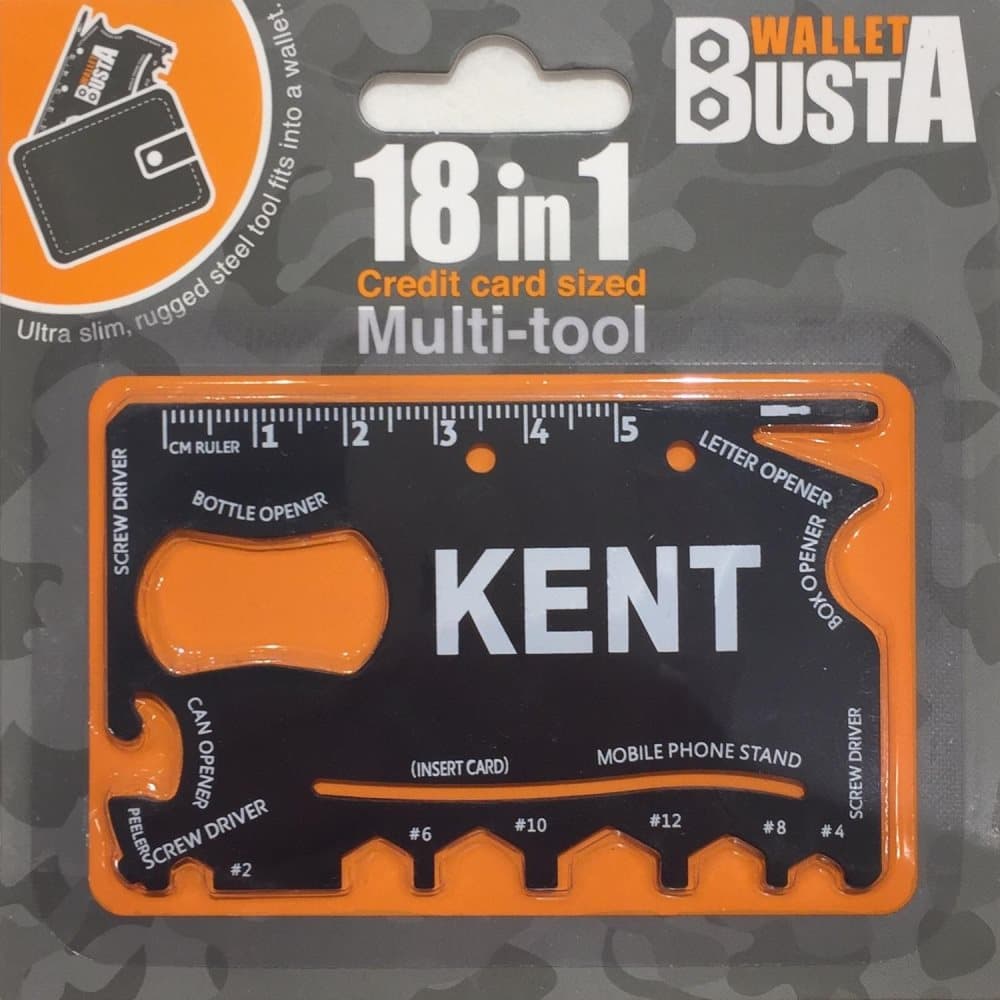 Multitool Multiverktyg KENT kreditkort betalkort