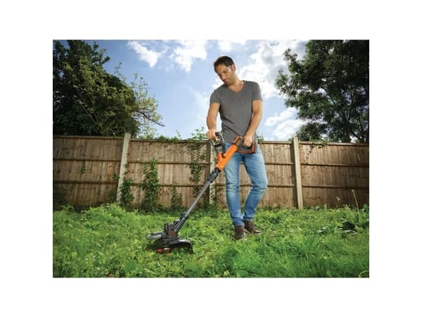 BLACK+DECKER STC1820PCB - Gressstusser - trådløs - uten batteri - 5500-7400 rpm - 28 cm - 2.25 kg - SOLO