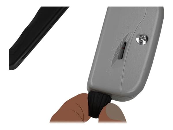 Delock Installation Tool for Stainless Steel Cable Ties - Buntbandsverktyg - grå, svart