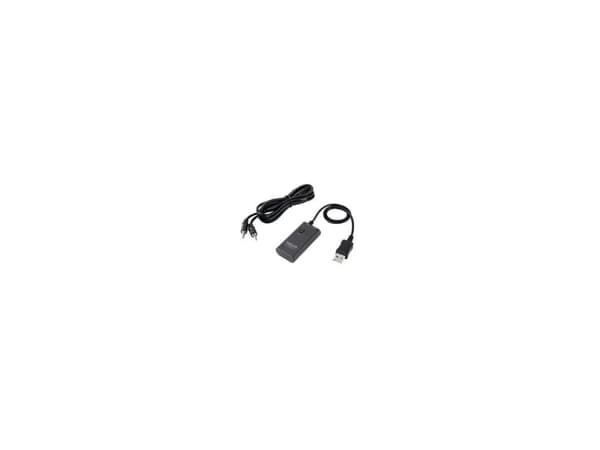in-akustik Premium Bluetooth Audio Transmitter & Splitter - Bluetooth wireless audio transmitter/splitter - svart