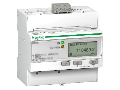 Schneider Electric A9MEM3155, LCD, 63 A, 50-60 Hz, 90 mm, 69 mm, 95 mm, 90 mm, 69 mm, 95 mm