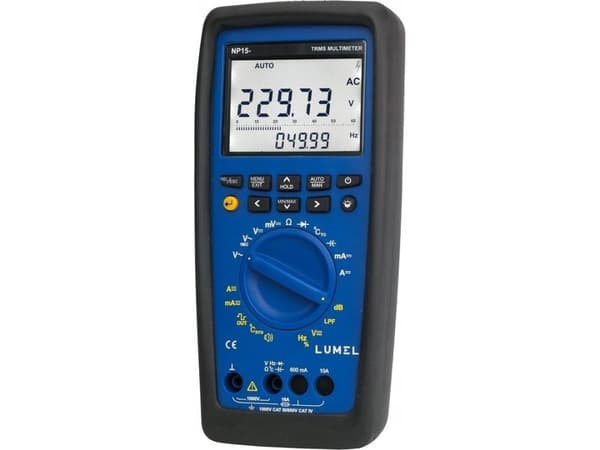 LUMEL Digital multimeter True RMS NP15-6/with KJ/NP15 600P1 approval - NP15 600P1