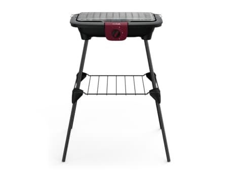 Tefal BG90F5, Svart, Röd, Plast, Termoplast, Matlagningsstation, Grid, 370 x 235 mm, 4 ben