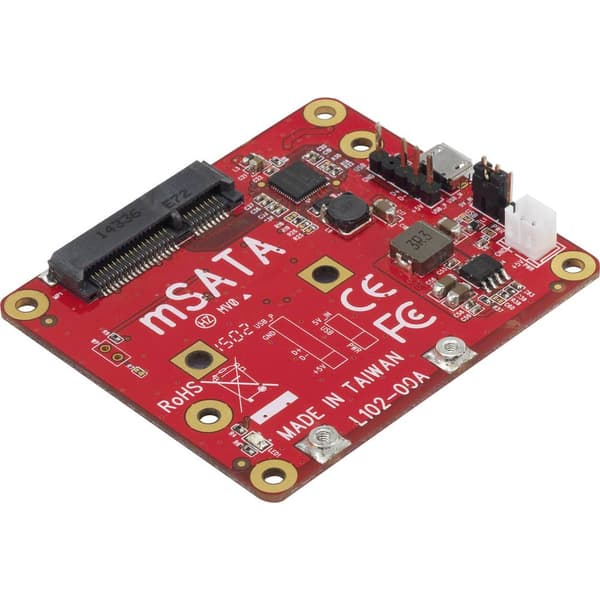 Renkforce USB/mSATA-Converter + Cable Board Passar till: Raspberry Pi®