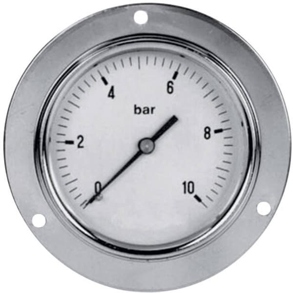 ICH Manometer 304.63.10 Anslutning (Manometer): Baksida 0 till 10 bar Yttergänga 1/4 1 st