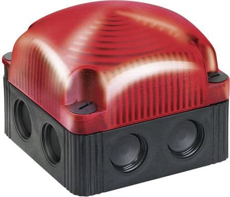 Werma 853.100.55, Punainen, 50000 h, Polykarbonaatti (PC), -25 - 50 °C, IP66, IP67, 24 V