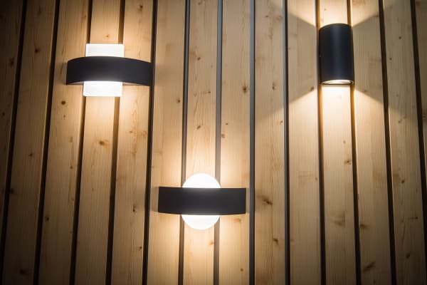 LEDVANCE ENDURA STYLE, Utendørs veggbelysning, Sort, Aluminium, Glass, IP44, Fasade, I