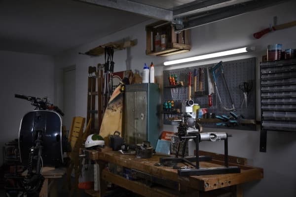 LEDVANCE Power Batten, Valkoinen, Polykarbonaatti (PC), Terästä, Kellari, Keittiö, I, IP20, LED