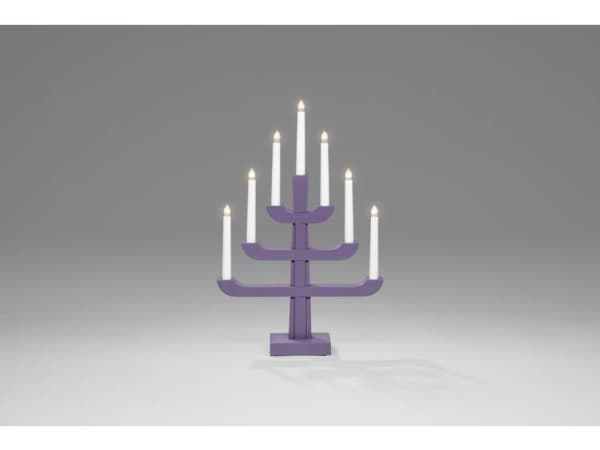 Konstsmide 3586-480 Lichtbogen varm vit glödlampa lila