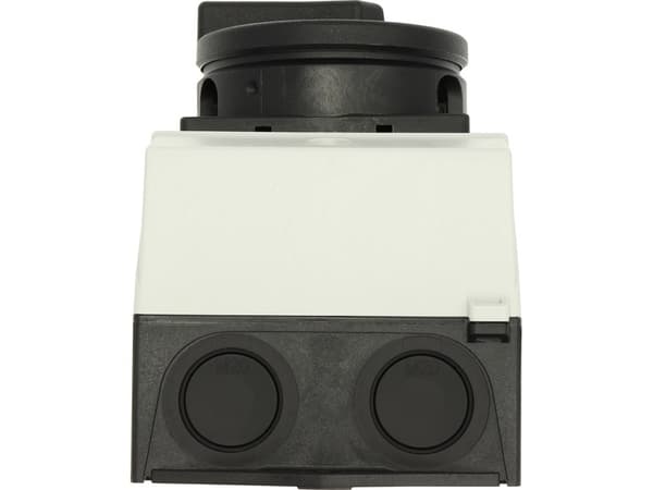 Eaton T0-3-15680/I1/SVB-SW, Vippströmställare, 3P, Svart, Vit, IP65, 80 mm, 130 mm