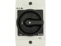 Miniatyrbild 2 av 5: Eaton T0-3-15680/I1/SVB-SW, Vippströmställare, 3P, Svart, Vit, IP65, 80 mm, 130 mm