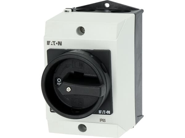 Eaton T0-3-15680/I1/SVB-SW, Vippströmställare, 3P, Svart, Vit, IP65, 80 mm, 130 mm