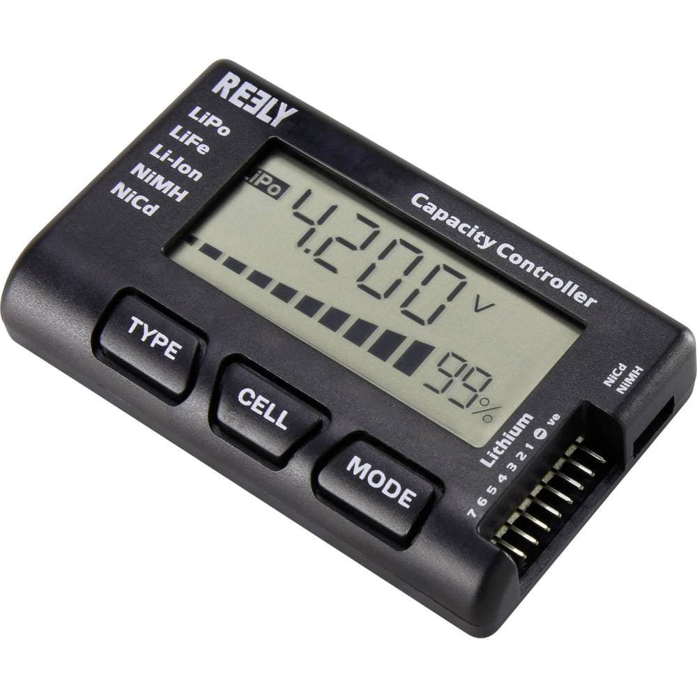 Reely LiPo-tester Beregnet til celler: 2 - 7 1 stk