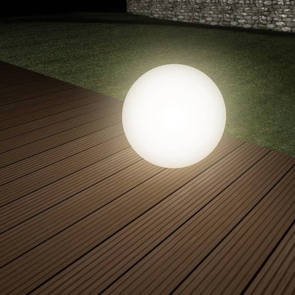 Heitronic 35421 Boule Solcells-dekorationsbelysning Kula LED LED fast installerad 0.2 W Vit