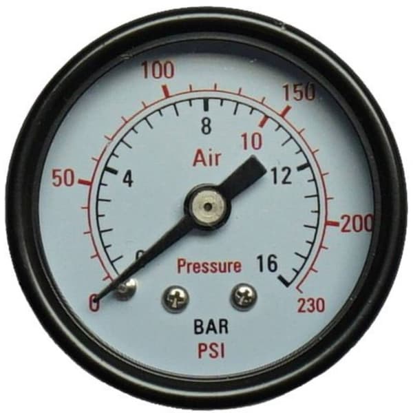 Aerotec Manometer 9415451 Anslutning (Manometer): Baksida Yttergänga 1/4 1 st