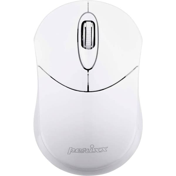Perixx PERIMICE-802 W WiFi mus Bluetooth Optisk Vit 3 Knappar 1000 dpi
