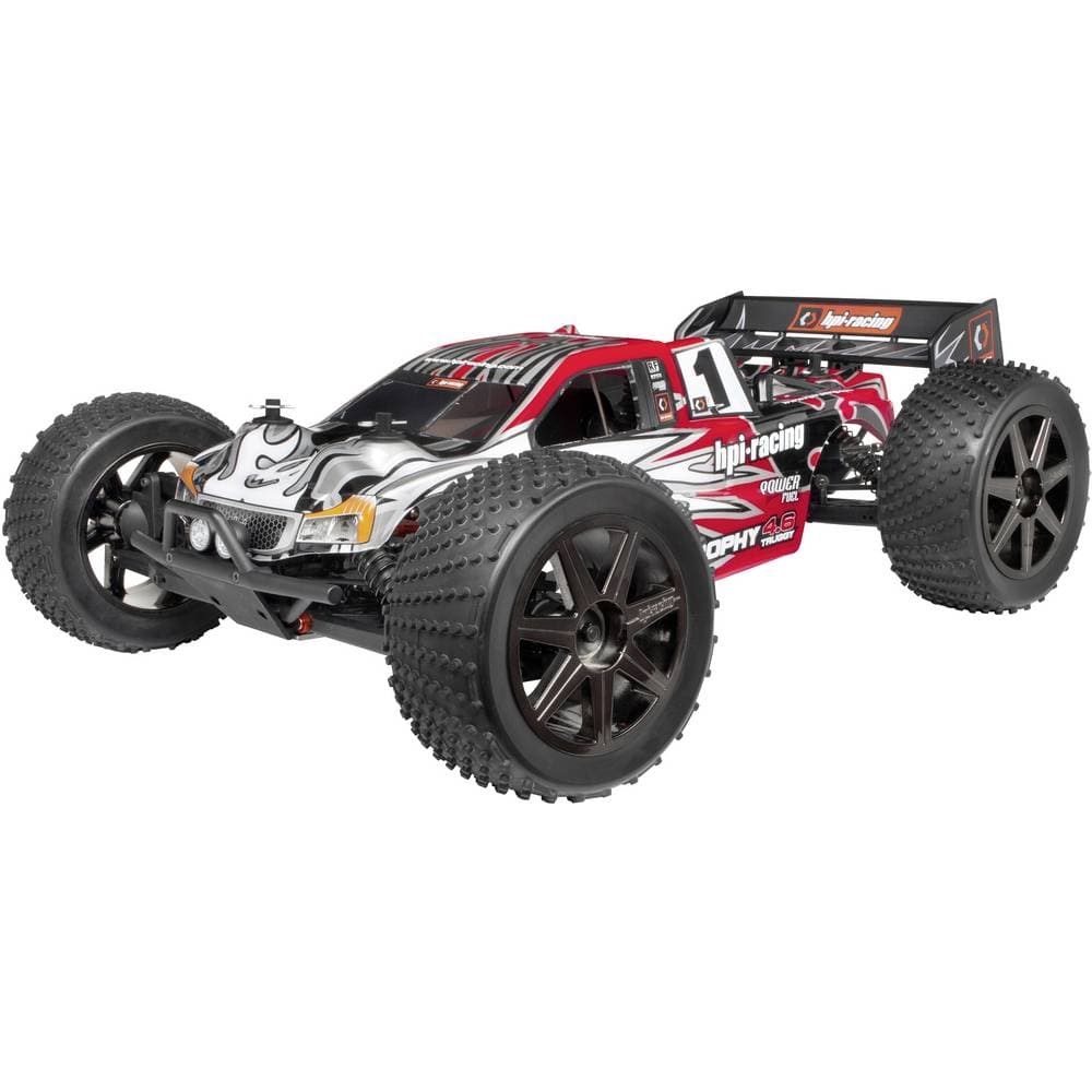 HPI Racing Trophy 4.6 1:8 RC modellbil Nitro Truggy Fyrhjulsdrift (4WD) RtR 2,4 GHz