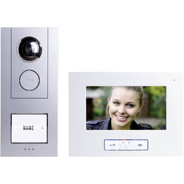 m-e modern-electronics VISTUS VD ALU-6710 S Video-porttelefon Sladd Silver