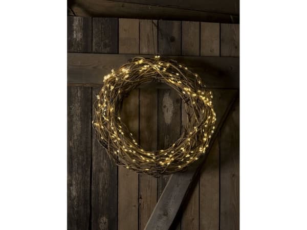 Konstsmide 6371-180, Ljusdekoration, slinga, Guld, Metall, Plast, IP20, Star, 200 lamp(or)