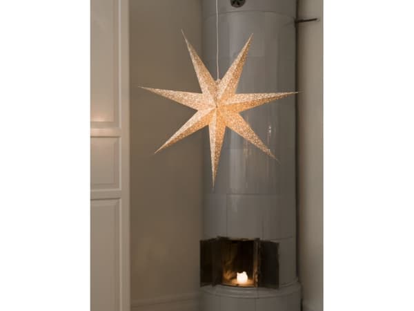 Konstsmide 2912-280, Dekorativ lysfigur, Gull, Papir, IP20, 1 lampe(r), E14