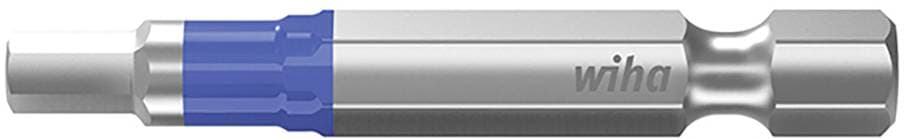 Wiha 7043T T-Bit 1/8 x 50 mm Sekskantbit Volybdæn-vanadium-stål Hærdet 5 stk