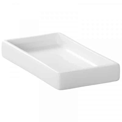 Tvåfat Vit Kub Cult Design 15x8 cm