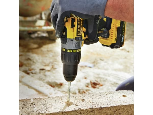 Stanley FMC625D2, Boremaskin med pistolgrep, Sort, Gult, 1,3 cm, 3,8 cm, 1,3 cm, 1,3 cm