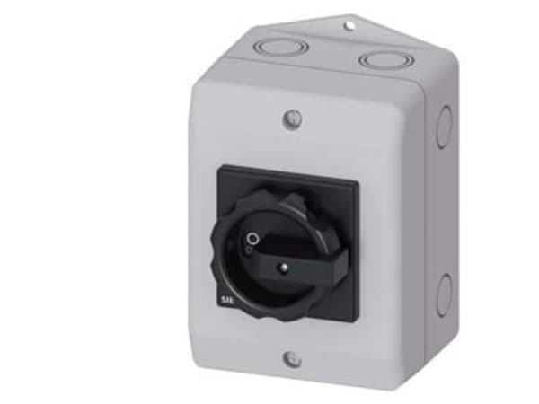 Siemens 3LD2264-0TB51 strömbrytare 3P Svart