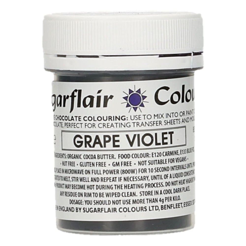 Grape Violet 35g Chokladfärg Sugarflair