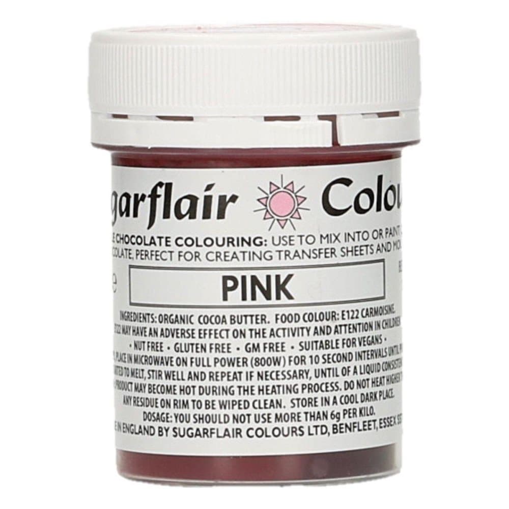 Pink 35g Chokladfärg Sugarflair