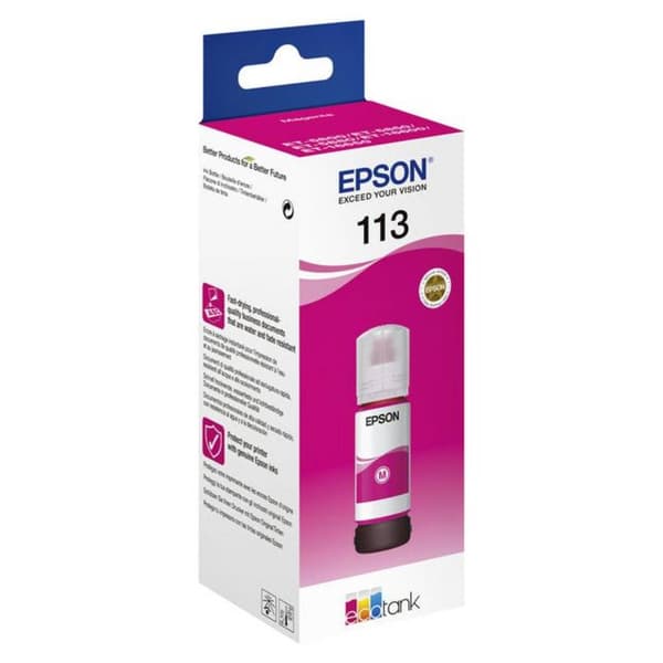 Epson C13T06B340 113 EcoTank Påfyllning Original Epson Magenta 70 ml