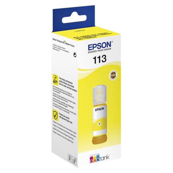 Epson C13T06B440 113 EcoTank Påfyllning Original Epson Gul 70 ml