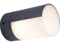 Miniatyrbilde 1 av 2: Lutec Cyra 5198104118 LED-udendørs vægbelysning 8 W Antracit