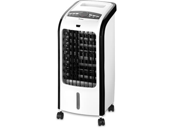 Trisa 9356.7010, Kotitaloustornituuletin, Valkoinen, Lattia, 65 dB, 120°, Painikkeet, Langaton