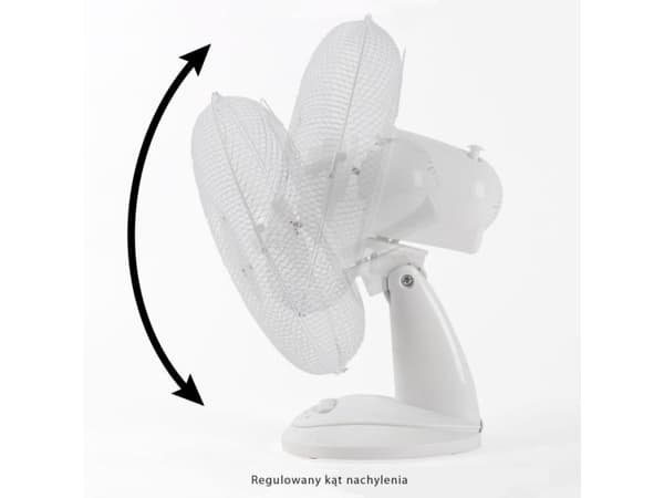 Clatronic VL 3602 - Kjølevifte - bordtopp - 30 cm - hvit