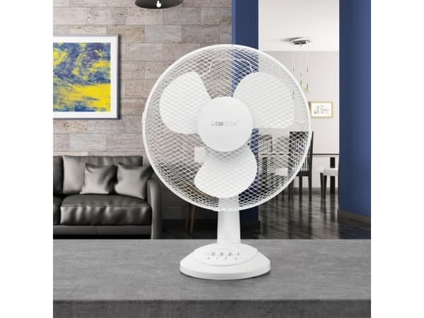 Clatronic VL 3602 - Kjølevifte - bordtopp - 30 cm - hvit