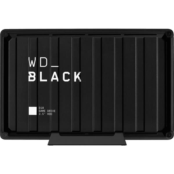 WD Black D10 Game Drive 8 TB Extern hårddisk 3.5 USB 3.2 Gen 1 Svart WDBA3P0080HBK-EESN