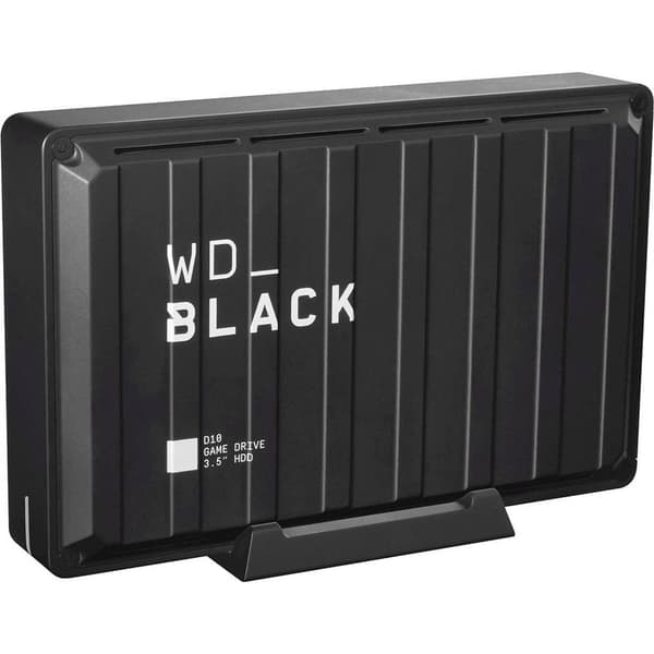 WD Black D10 Game Drive 8 TB Extern hårddisk 3.5 USB 3.2 Gen 1 Svart WDBA3P0080HBK-EESN