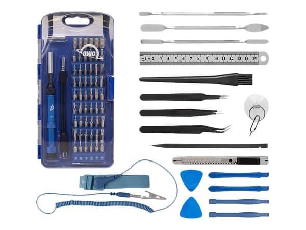 OWC 72-Piece Advanced Toolkit, Työkalusarjat, Tietokone, MP3-soitin, mini PC, Matkapuhelin/älypuhelin, Kannettava tietokone, Tabletti, Avauspiikki, M