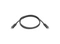 Miniatyrbilde 3 av 4: Lenovo - Thunderbolt kabel (han) (han) - Thunderbolt 3 - 0,7 m - sort - CRU