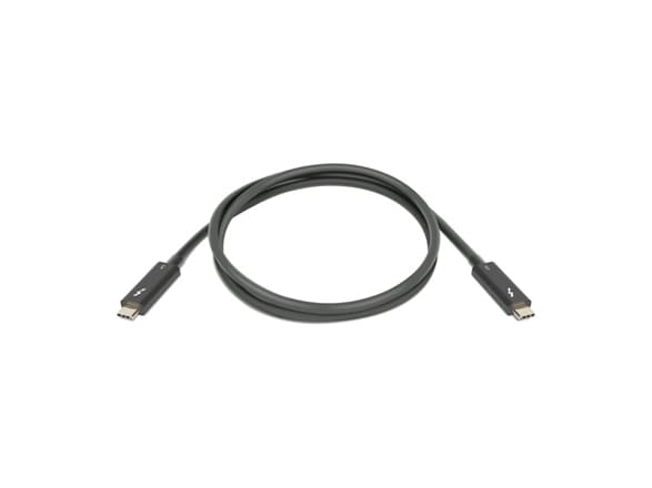 Lenovo - Thunderbolt kabel (han) (han) - Thunderbolt 3 - 0,7 m - sort - CRU