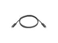 Miniatyrbilde 1 av 4: Lenovo - Thunderbolt kabel (han) (han) - Thunderbolt 3 - 0,7 m - sort - CRU