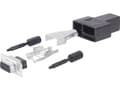 Miniatyrbild 2 av 3: TE Connectivity 1658654-1, HDP-20, Svart, Hankoppling, Rak, Nylon