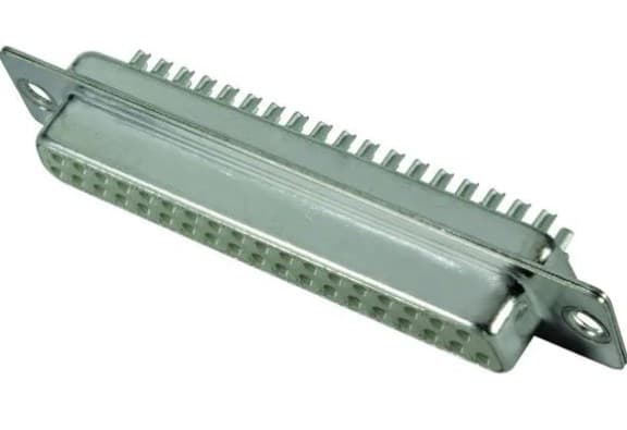 Harting 09 67 215 4715, D-Sub, Harmaa, Naaras, Suora, Terästä, Kestomuovinen hartsi, Kupari