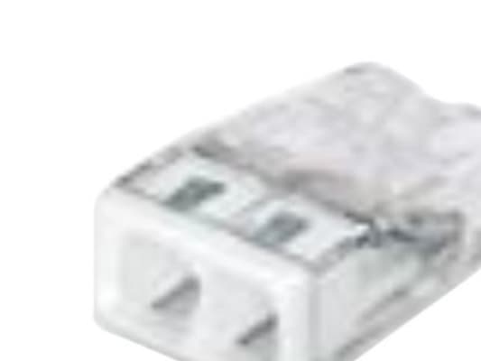 Wago 2273-202, Gjennomsiktig, Hvit, 10 mm, 16,7 mm, 5,8 mm, 0,713 g