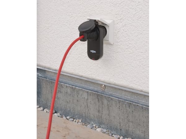 Brennenstuhl 1507030, 433,92 MHz, 25 m, Sort, IP44, 50 mm, 85 mm