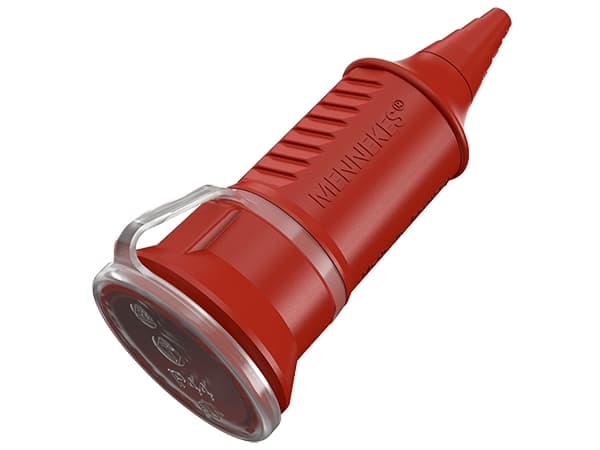 MENNEKES 10844, Tyyppi F, 2P+E, Punainen, IP44, Universaali, 230 V