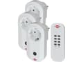 Miniatyrbilde 1 av 5: Brennenstuhl 1507040, Innendørs, Hvit, 25 m, IP20, Trådløs, RF kabel-fri